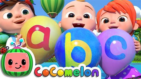 ABC Song with Balloons | CoComelon Nursery Rhymes & Kids Songs - YouTube