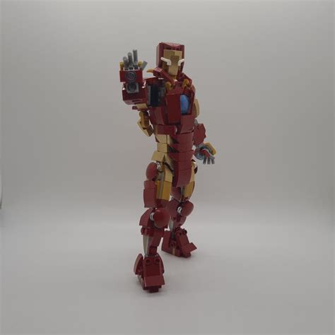 LEGO MOC Marvel: Iron Man (No Stand) by Moc_Lobster | Rebrickable ...