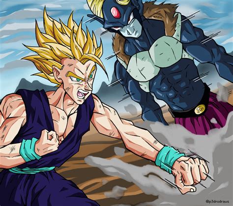 Moro Vs Gohan by pedroillustrations on DeviantArt