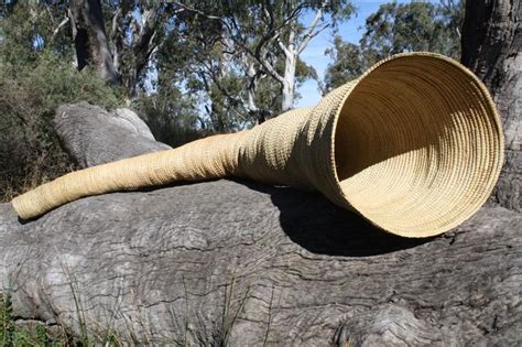 Culture Victoria - Large Eel Trap, sculpture by Yvonne Koolmatrie ...