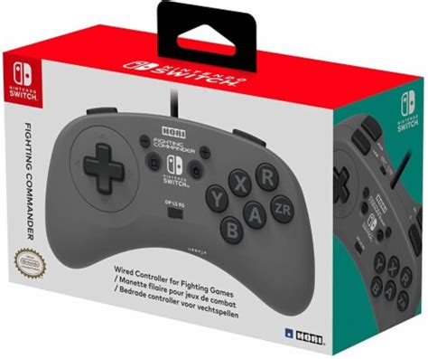 Hori Nintendo Switch Fighting Commander Wired Controller, 1 ct - Kroger