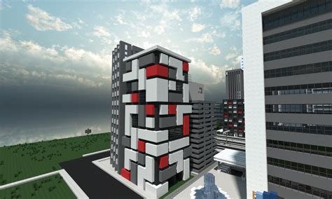 city+9.png (1000×600) | Minecraft modern, Minecraft modern city, Minecraft