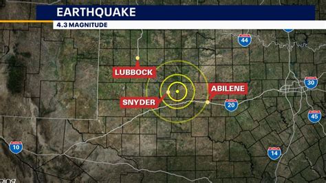 Earthquake rattles West Texas Thursday morning | FOX 4 Dallas-Fort Worth