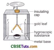 Gold-Leaf Electroscope - Description, Construction and Uses - CBSE Tuts