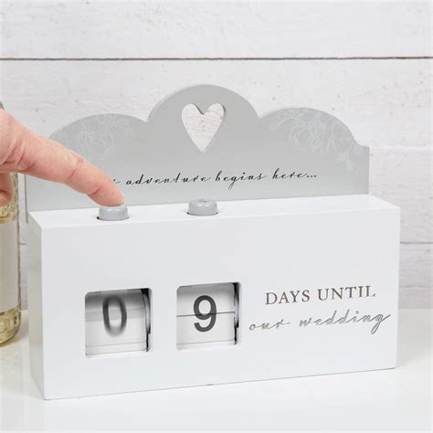 Amore Wedding Countdown Calendar