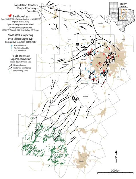 New map outlines seismic faults across DFW region – Research