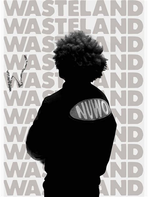 "Brent Faiyaz, Wasteland" Poster for Sale by wlinder | Redbubble