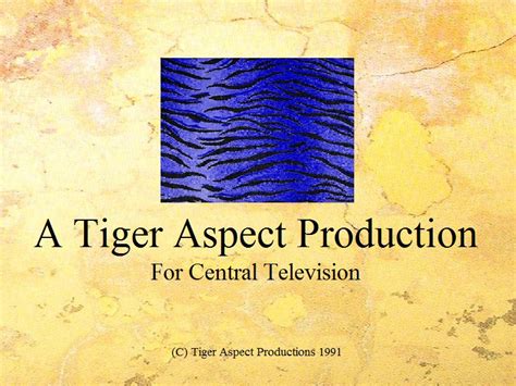 Tiger Aspect 1991 logo Remade by LevelInfinitum on DeviantArt