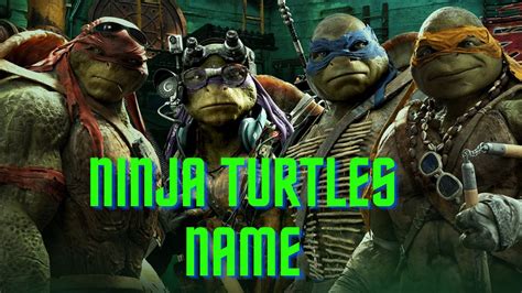 Teenage Mutant Ninja Turtles Names: The Origins And Meanings