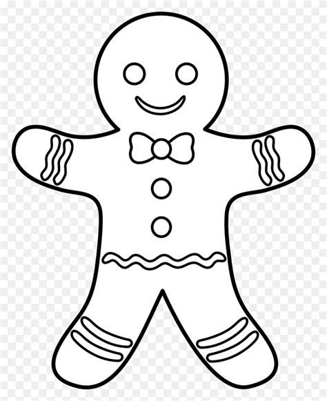 Gingerbread Man Clipart Sign Clip Art Image Science - Gingerbread ...