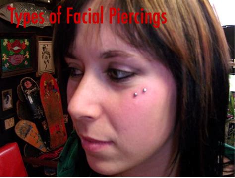 Different Kinds of Facial Piercings (Pictures Included) - TatRing