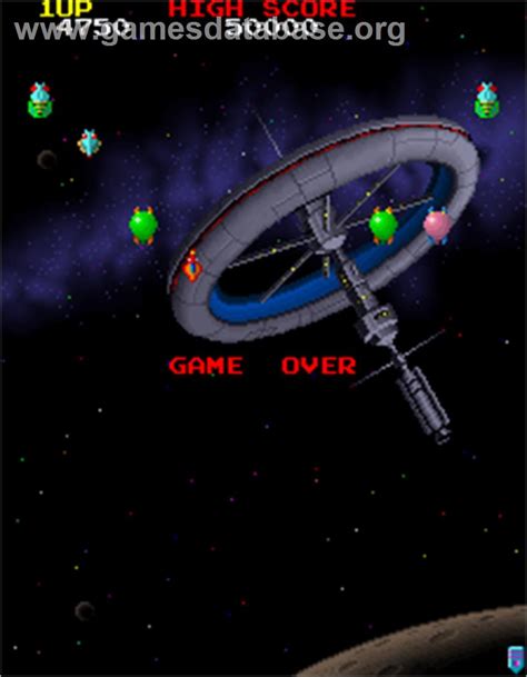 Galaga '88 - Arcade - Artwork - Game Over Screen