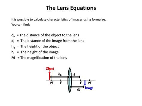 Lens Equation Calculator - Tessshebaylo