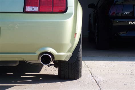 Can I use 4" exhaust tips for a 2008 Mustang V6? - Ford Mustang Forum