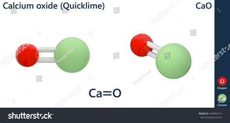 Structural Chemical Formula Molecular Structure Calcium Stock ...