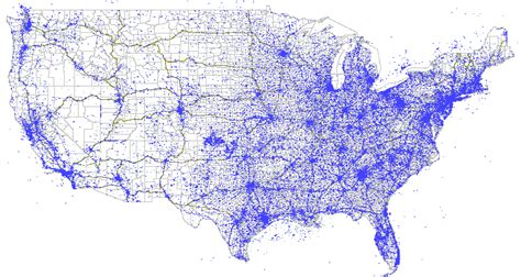 Kelly Chavers' Map Catalog: Dot Distribution Map