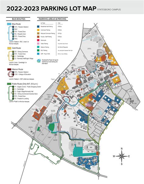 Georgia Southern Campus Map - Sasha Costanza