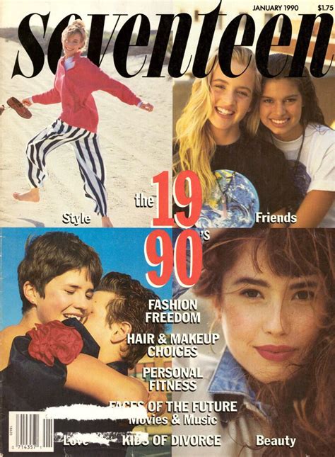 Seventeen Magazine January 1990 University of Texas VTG Ads ...