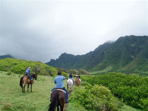 Horseback Riding- Kualoa Ranch- Oahu (where Jurrasic Park, Lost & many ...