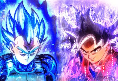 Vegeta Full Power and Goku Ultra Instinct | Dragon Ball Super || #anime ...