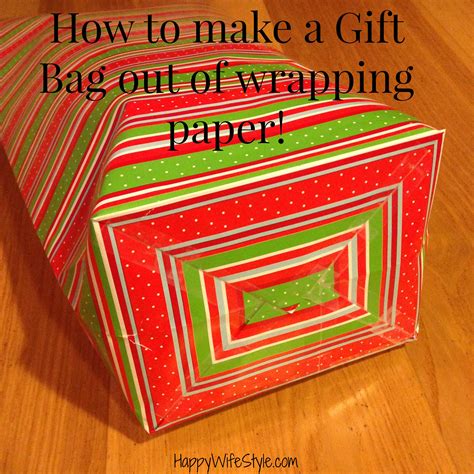 Wrapping Paper Bag / {DIY} :: Wrapping Paper Gift Bags | The Kim ...