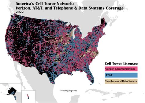 Big Mobile: Cell Tower Map of the US - Sounding Maps