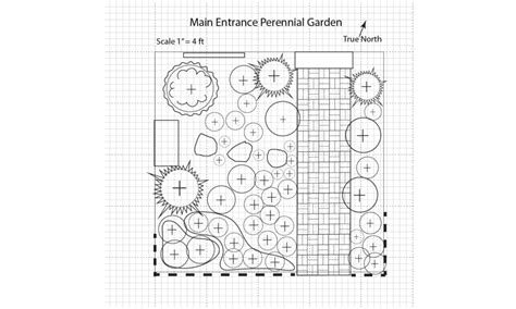 Orchard Garden Layout Drawing - Garden Design Ideas