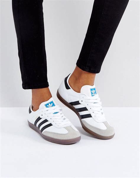 Buy it now. adidas Samba Trainer In White - White. Trainers by Adidas ...