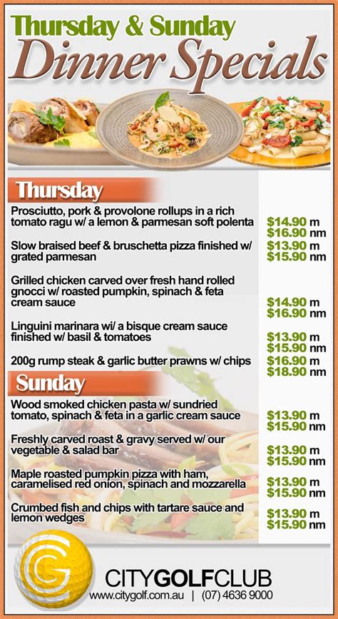 Daily Dinner Specials 600 x 1100 (Right Side). Would you like a design ...