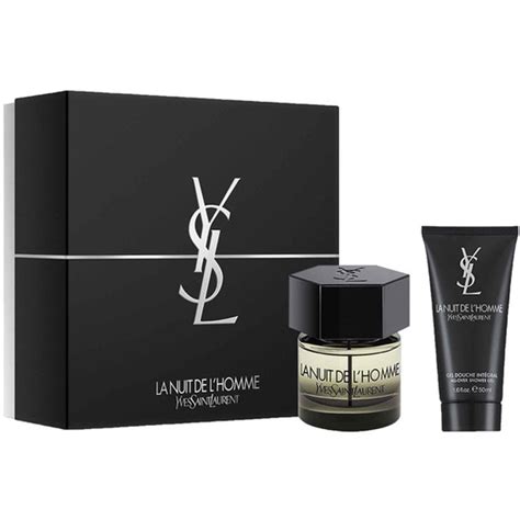 YSL La Nuit De L'Homme Set (EDT 60ml + SG 50ml) for Men | Venera Cosmetics