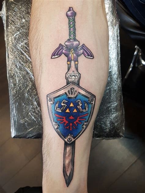 Top 126 + Zelda sword and shield tattoo - Spcminer.com