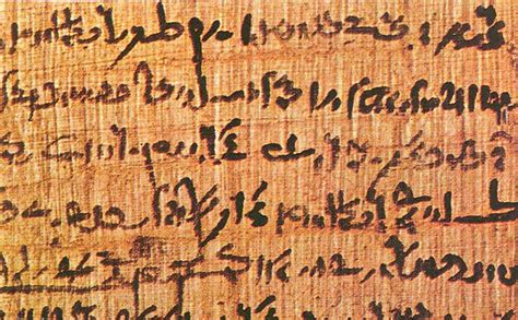 Ancient Advanced Technology Reveals Itself in Egyptian Papyrus Ink ...