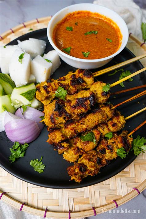 Singapore and Malaysian Chicken Satay - Nomadette