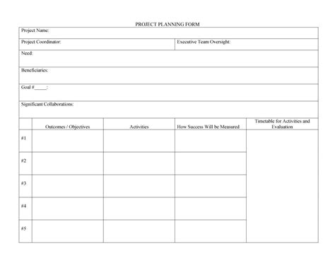 48 Professional Project Plan Templates [Excel, Word, PDF] ᐅ TemplateLab