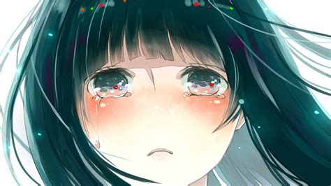 Crying Anime Girl Wallpapers - Top Free Crying Anime Girl Backgrounds ...