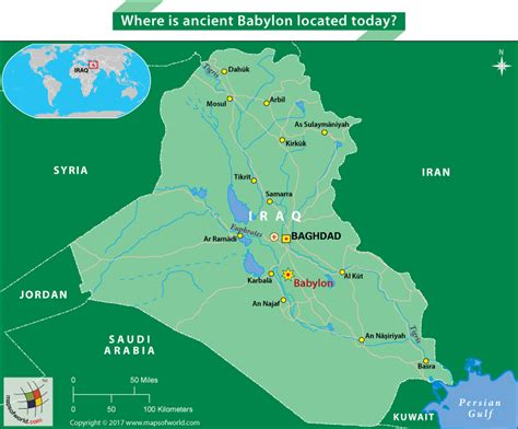 The ruins of Babylon can be found in modern day Iraq - Answers