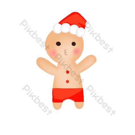 Cute Gingerbread Man Emoji | Imahe ng PNG PSD Libreng Download - Pikbest