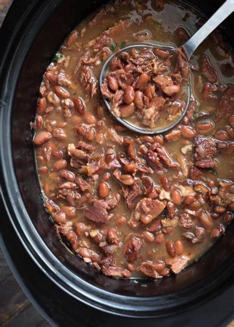 How To Cook Pinto Beans And Ham Hocks In A Crock Pot at Lashanda ...