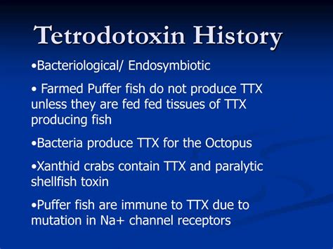 PPT - Tetrodotoxin produced by Pufferfish PowerPoint Presentation, free ...