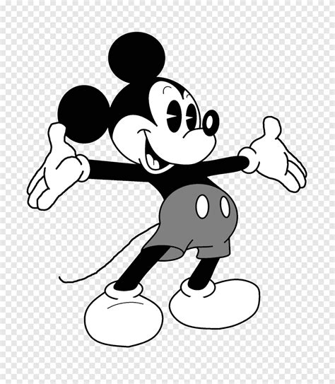 Mickey Mouse Minnie Mouse The Walt Disney Company Black and white ...