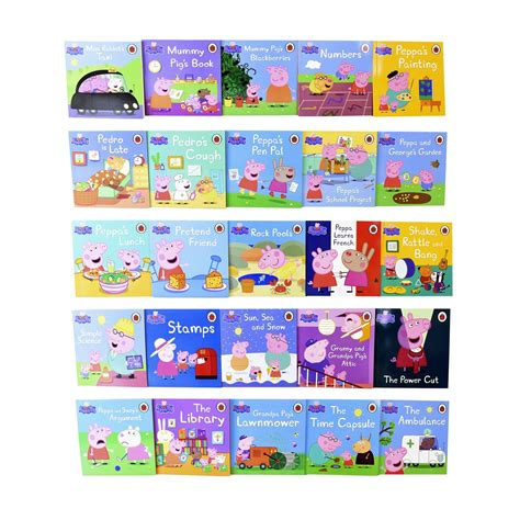 The Incredible Peppa Pig Collection 50 Paperbacks Books Box Set - Ages ...