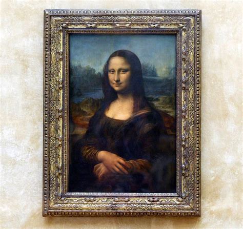 Leonardo Da Vinci The Mona Lisa Painting