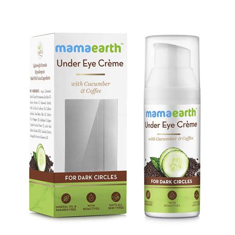 Mamaearth Natural Under Eye Cream for Dark Circles & Wrinkles 50ml