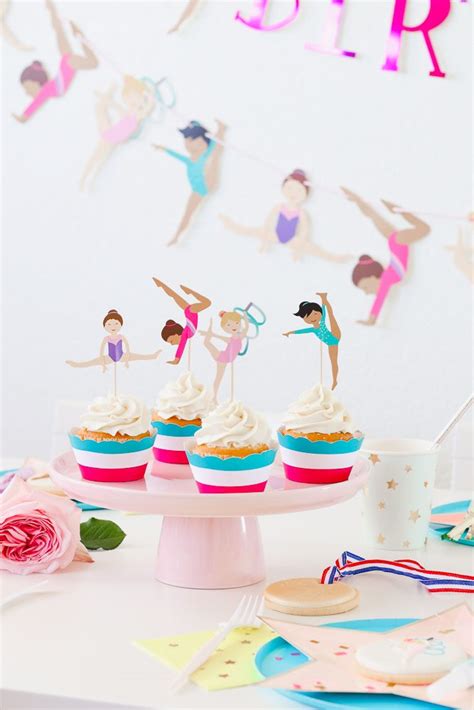 A Fun Gymnastics Themed Birthday Party That Will Get Your Little ...