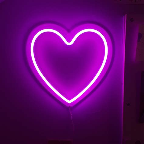 Heart Neon Sign love Neon Sign Wedding Neon Sign Couple - Etsy