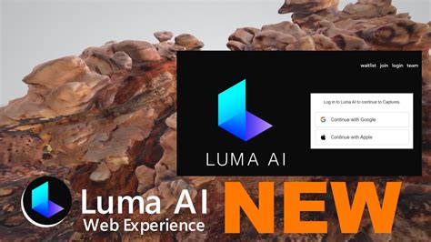 Getting Started with Luma AI / online 3D scan Experience - YouTube