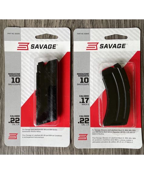 Savage Magazine 22LR Savage Model 62, 64, 954 Savage Series Blue 30005 ...