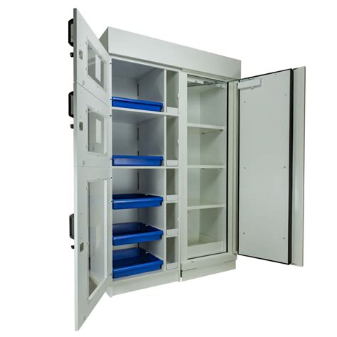 2- door tall safety cabinet Type 90 - 4 compartments - Ecosafe