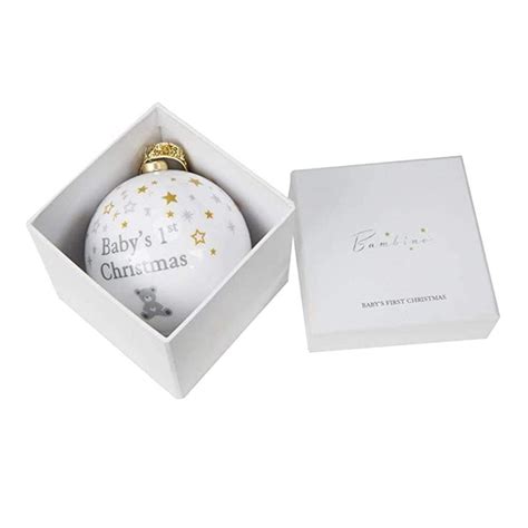 BAMBINO BABY FIRST CHRISTMAS BAUBLE | CH Tralee | Ireland