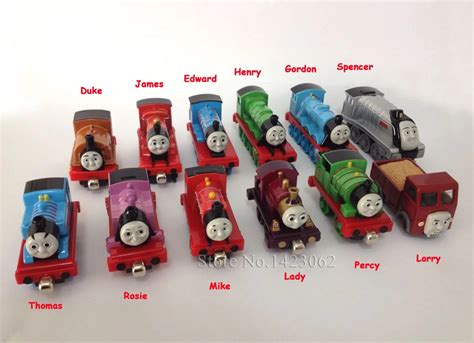 12pcs/lot diecast metal thomas and friends train the tank engine toys ...